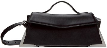 Han Kjobenhavn 黑色 Crinkle Leather Metal 单肩包