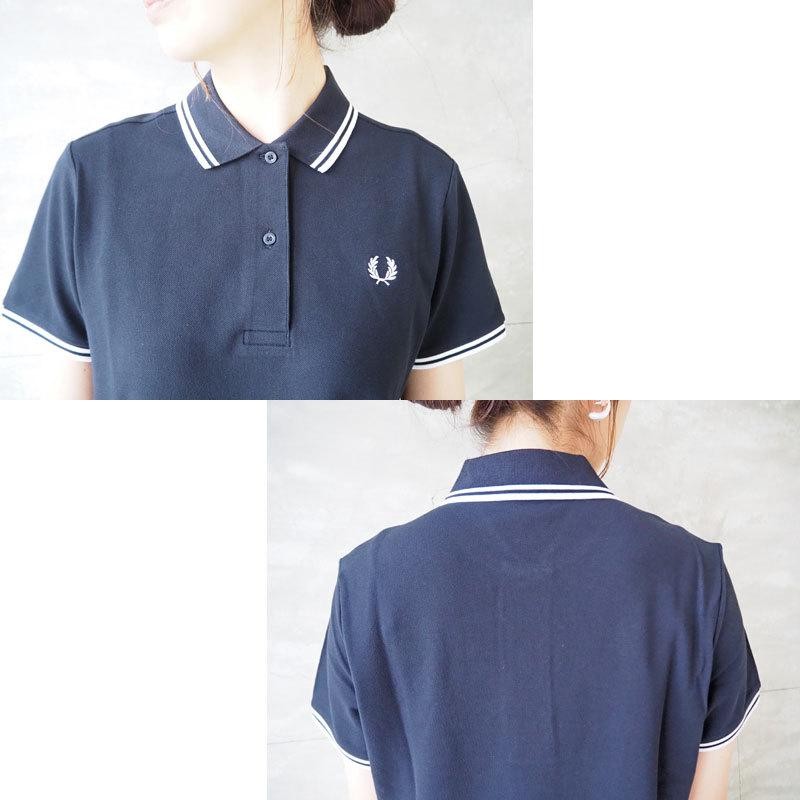 フレッドペリー ワンピース レディース FRED PERRY TWIN TIPPED FRED