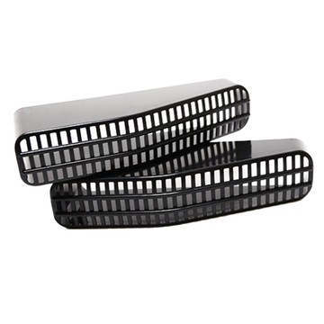 Mayton The New Seltos 改裝座椅下方出風口蓋 2入 + 3M輔助安裝膠帶 4入  黑色  出風口飾條