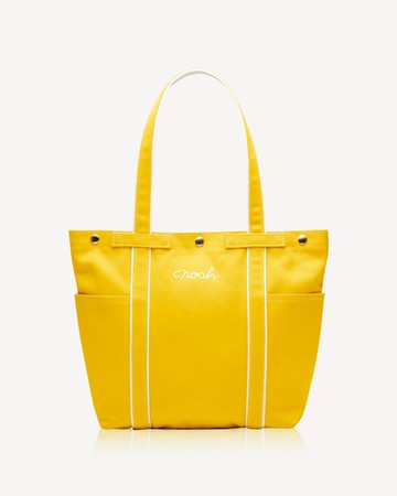 Noah Multi-Pocket Tote Yellow