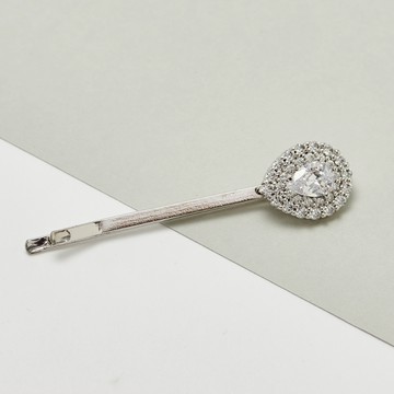 SOIRÉE BY N.Y.︱蒔華芮 光雨透亮水滴美鑽髮夾