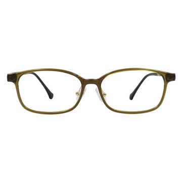 K-DESIGN動物聯萌 | 叢林漫遊 長方框眼鏡 | 透棕