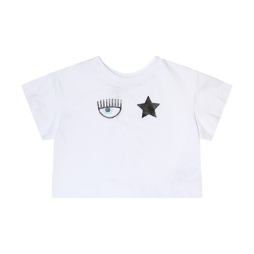 Chiara Ferragni - White Cotton T-shirt