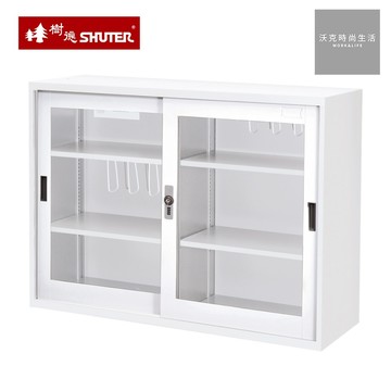 樹德SHUTER玻璃門密碼檔案資料櫃DU-118G【沃克時尚生活】