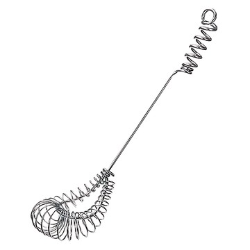 Three Snow 18-8 不鏽鋼快速攪拌器 (小)  尺寸4x5.5x11.5 cm  單色  1支