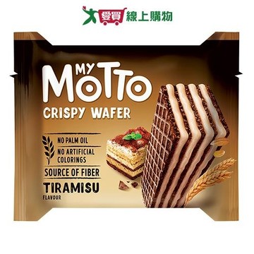 My Motto提拉米蘇風味威化餅30G【愛買】