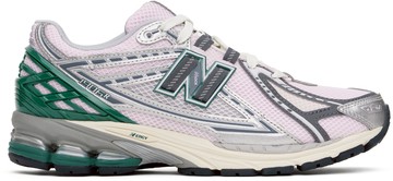 New Balance 粉色 & 银色 1906R 运动鞋