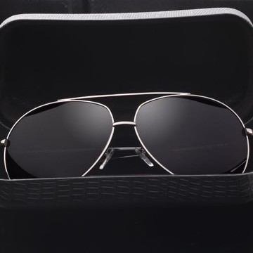 偏光太陽鏡男士戶外開車墨鏡防紫外線釣魚高清男士蛤蟆鏡時尚簡約