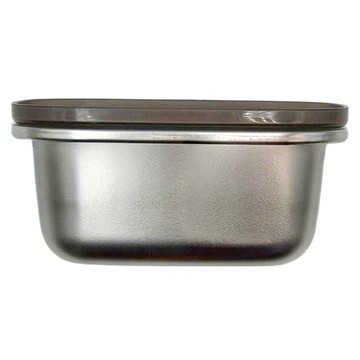 Linox 廚之坊 不鏽鋼保鮮盒 316不鏽鋼材質 尺寸11.6x9.4x5.5cm  112g 250ml  1個