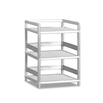 ASSARI-(草綠)輕量鋁合金2尺三層架(寬60*深40*高82cm)