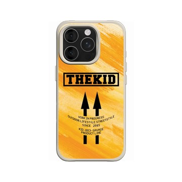 iPhone 16 Pro SolidX 貝殼灰 - KID - THEKID-黃雙箭頭款