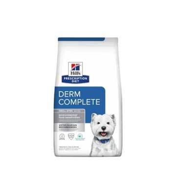 Hills 希爾思處方 犬用Derm Complete 皮膚全能照護 小顆粒 /6.5磅