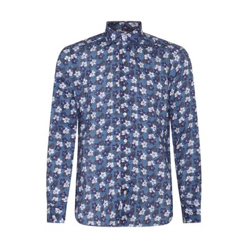 Barba - Blue Linen Shirt