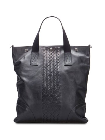 Bottega Veneta Pre-Owned - Intrecciato tote bag - women - Calf Leather - One Size - Black