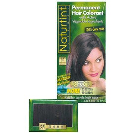 Naturtint 赫本美舖 天然草本染髮劑 深棕黑色 3N (含運)