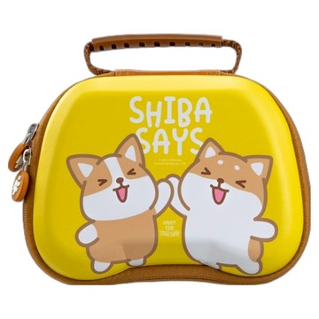 FlashFire 富雷迅 NS 周邊 手把通用包 EVA材質 防潑水抗震防摔  柴語錄 黃色  1個