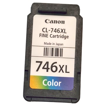Canon 佳能 CL-746XL 彩色墨水匣，日本製  CL-746XZL  1個