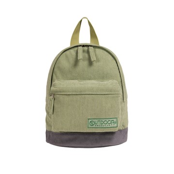 【OUTDOOR】慢活宣言燈心絨迷你小背包-綠色 OD263125GR