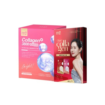 【m2美度】超能水光飲(8入/盒)+美麗快充盒2入組(水光飲x1+燕窩飲x1/盒)