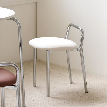 MAISON DE COMME MA 柔和矮凳  1個  白色