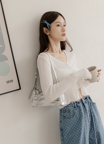 坑條防曬小外套