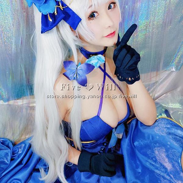 品質満点！ アズレン アズールレーン イラストリアス コスプレ 衣装