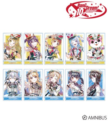 【26年08月預購】BanG Dream 盲抽壓克力牌 Ani-Art第六彈  E款 (全10種/隨機出貨一種) JP