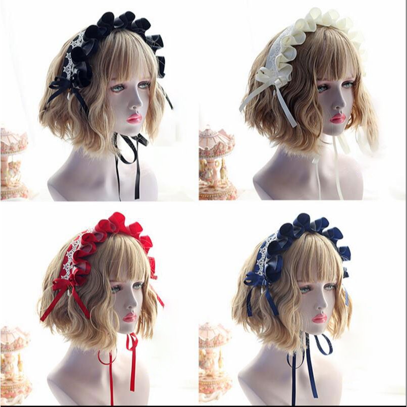 ヘアバンド コスプレ小物 ロリータ ゴスロリ Lolita 可愛い 髪飾り ヘアアクセサリー 二次元 ハロウィーン メイド飾り物 文化祭学園祭 Cosplay道具 通販 Lineポイント最大0 5 Get Lineショッピング