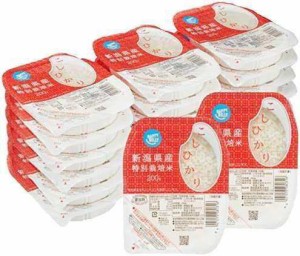 Happy Belly パックご飯 新潟県産こしひかり 200g×20個(白米) 特別栽培米