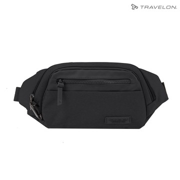 Travelon METRO腰包(TL-43418)(都會斜背包/美國防盜包/RFID防竊取/休閒旅遊/父親節禮物/GetSport)