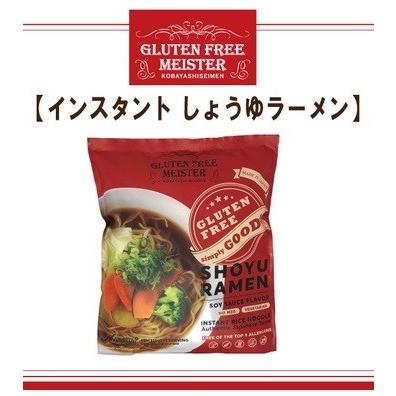 グルテンフリー・インスタントラーメン・しょう油味・113g x １６袋