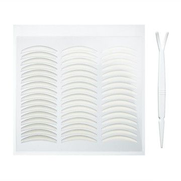 MEKO 自然隱形雙眼皮貼 S 超隱形 易上妝 防水抗暈 自然持久服貼 內附眼皮叉 120回  透明  1包