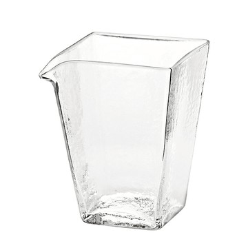 昱器手工錘紋玻璃公道杯功夫茶具公杯家用分茶器耐熱加厚透明茶海