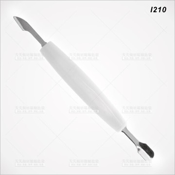 美甲不鏽鋼雙頭推棒(I210)-單支[98438]