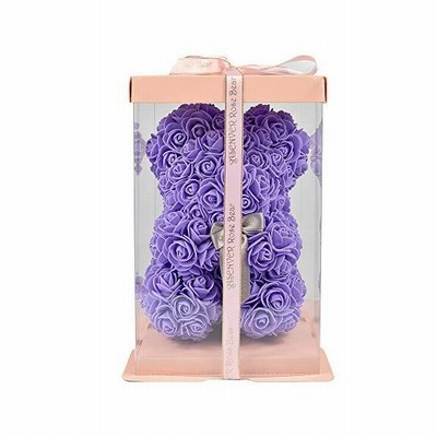 Enhong バラベア ローズベア 枯れない花 ぬいぐるみ インテリア デコレーション 誕生日 バレンタインデー クリスマス 新年 プレゼント 箱付 通販 Lineポイント最大get Lineショッピング