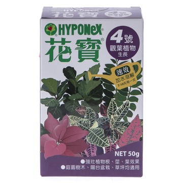 速效花寶四號觀葉植物生長50g