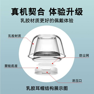 乳膠耳帽airpodspro無線藍牙耳機耳塞套耳機塞替換配件