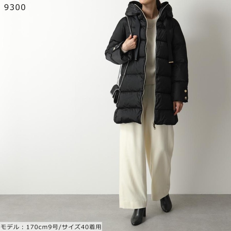 HERNO ヘルノのロングダウンベスト ポーラーテック HERNO ヘルノ