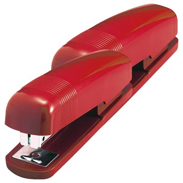 SDI 手牌 圓潤舒適型訂書機  紅色  2個