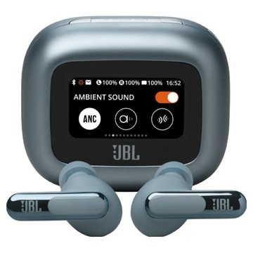 JBL 觸控螢幕真無線藍牙降噪耳機  LIVE BEAM 3  藍色