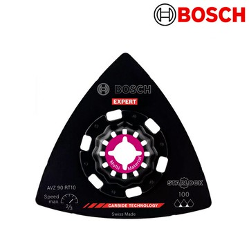 BOSCH博世 魔切機配件 AVZ 90 RT10 碳化鎢三角打磨片 三角磨盤 水泥 木材 殘膠 細磨