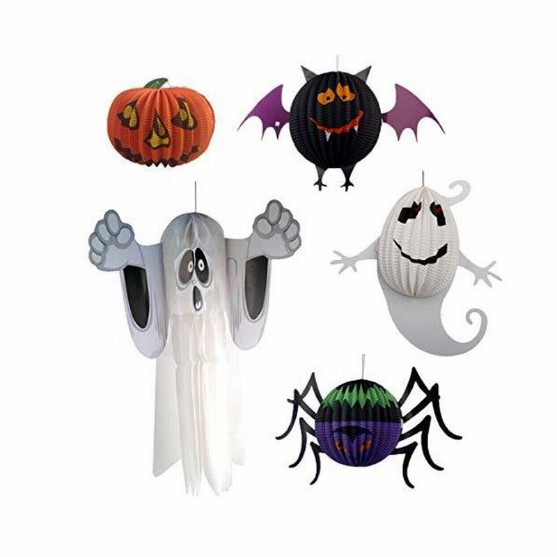 5種類セット 3d 提灯 ハロウィン 飾り 紙製 紙提灯 折りたたみ ランタン おばけ かぼちゃ ゴースト コウモリ クモ Ledライト 壁掛け By 通販 Lineポイント最大0 5 Get Lineショッピング