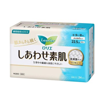 Laurier 蕾妮亞 F系列 無護翼衛生棉 日用量多  22.5cm  24片  1包