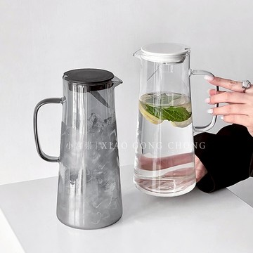 【mono home】大容量冷水壺 玻璃冷水壺 冰水壺 耐高溫 茶壺 冷水壺 冷泡茶壺 泡茶壺 耐熱水壺 花茶壺 玻璃壺