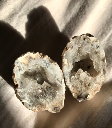 天然水晶 迷你瑪瑙球洞 瑪瑙爆晶 軟糖球 透閃亮晶牙 擺設 水晶