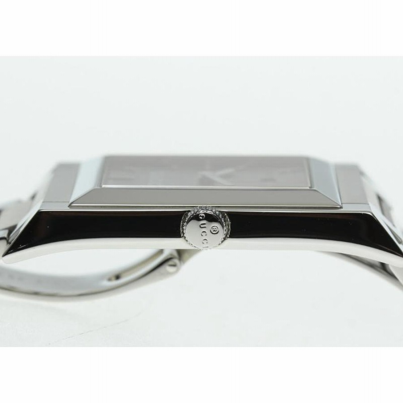 ☆美品【GUCCI】グッチ スクエア デイト 111M クォーツ
