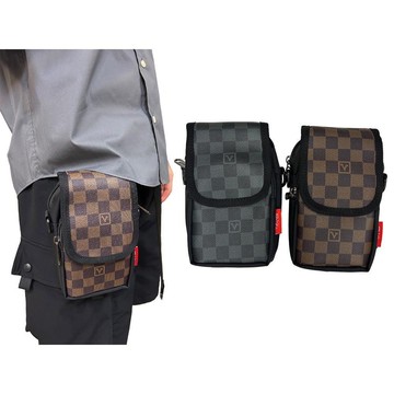 腰掛包小容量二層主袋+外袋共三層7吋手機