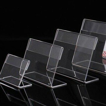 實拍-壓克力L型 標價牌 透明 京站 SOGO 百貨美食街 指定採購款 台牌 台卡 台簽 廣告價格展示牌標價卡 壓克力