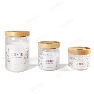 【仙德曼SADOMAIN】山毛櫸密封罐 WW733、WW734、WW735