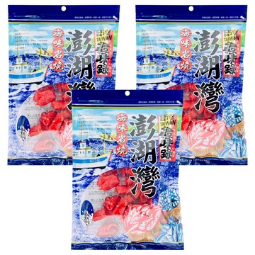 台灣尋味錄 澎湖灣鐵板燒 口感紮實濕潤 一口塞的大小  110g  3包